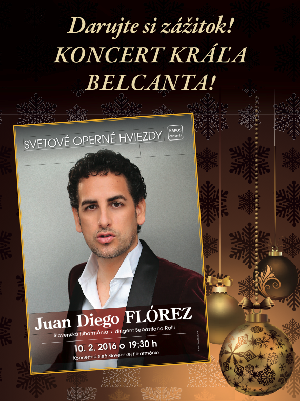 Juan Diego Flórez - Juan Diego Florez - koncert krala belcanta