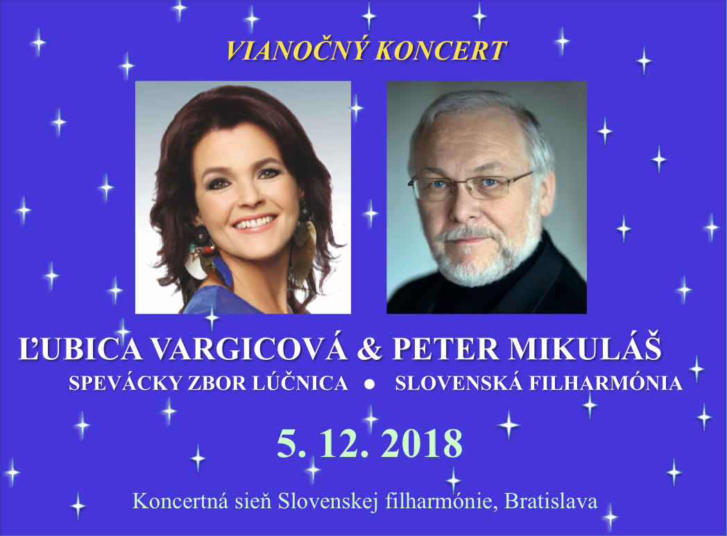 Ľubica Vargicová & Peter Mikuláš - Vianocny koncert 2018 FB1